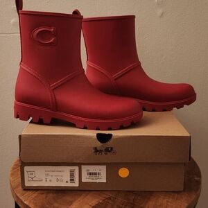 Coach Ryder Rain Boots